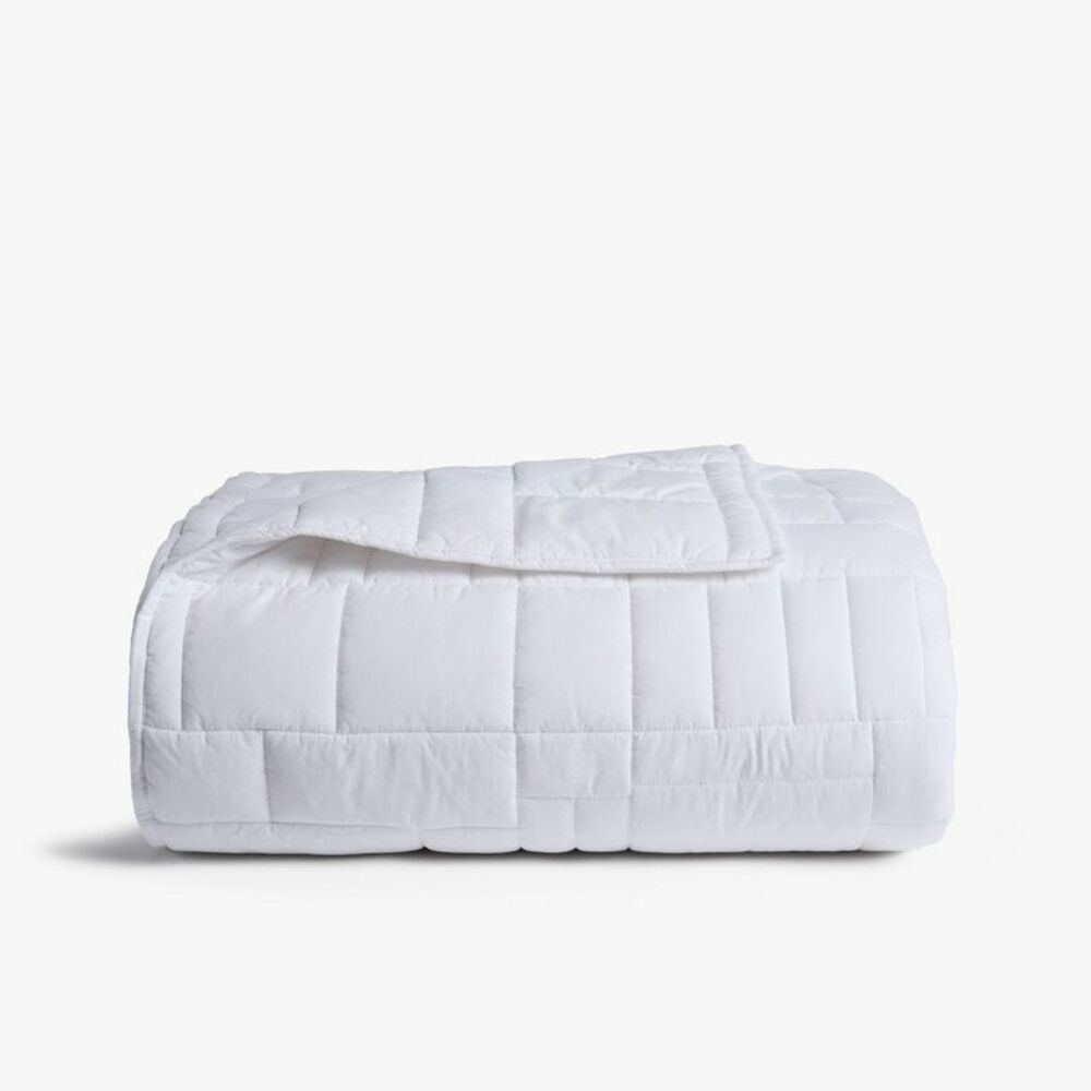 King/California King Cozy Block Quilt White - Parachute